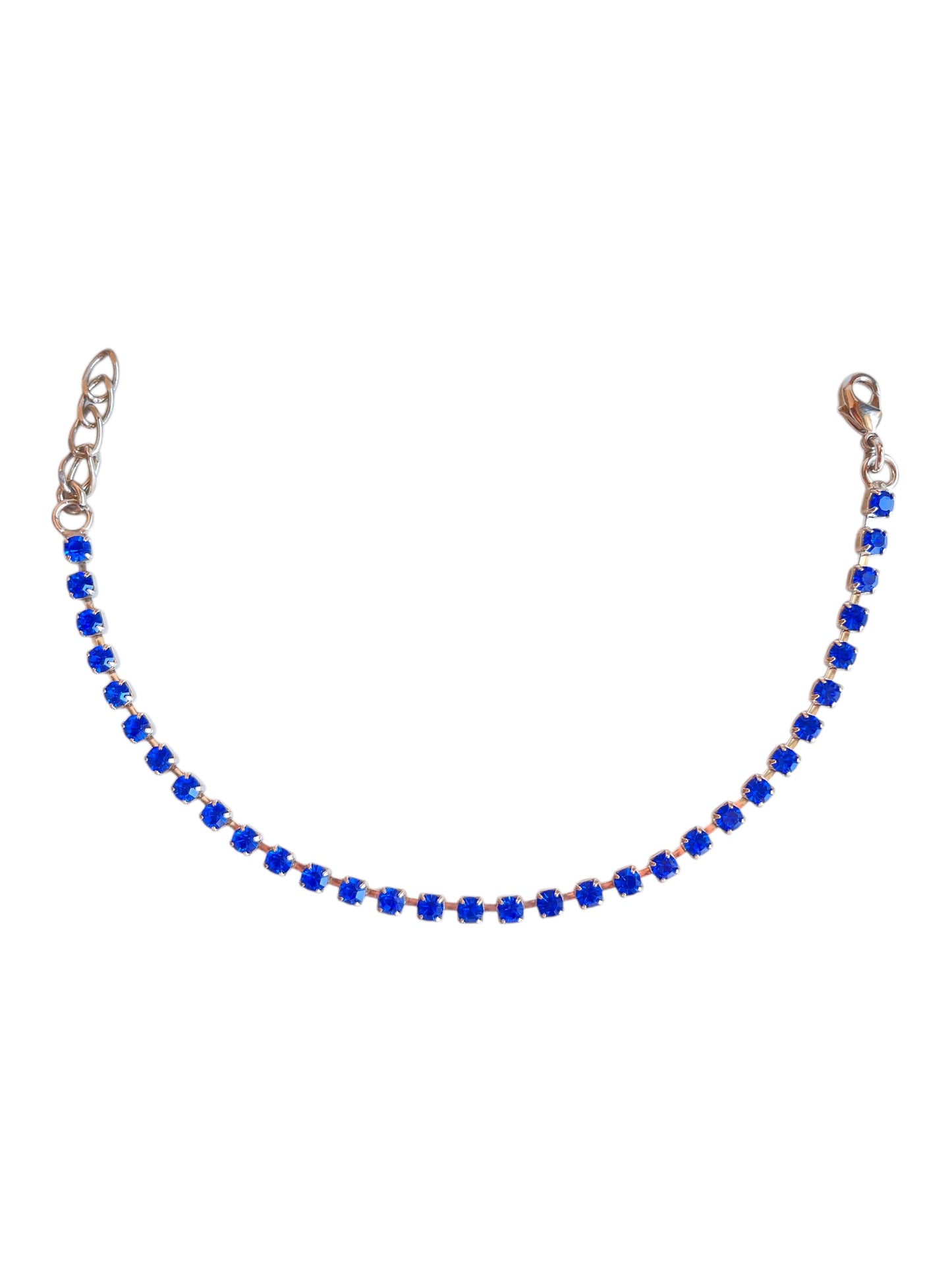 Bracciale Tennis Normal Blue Zircon