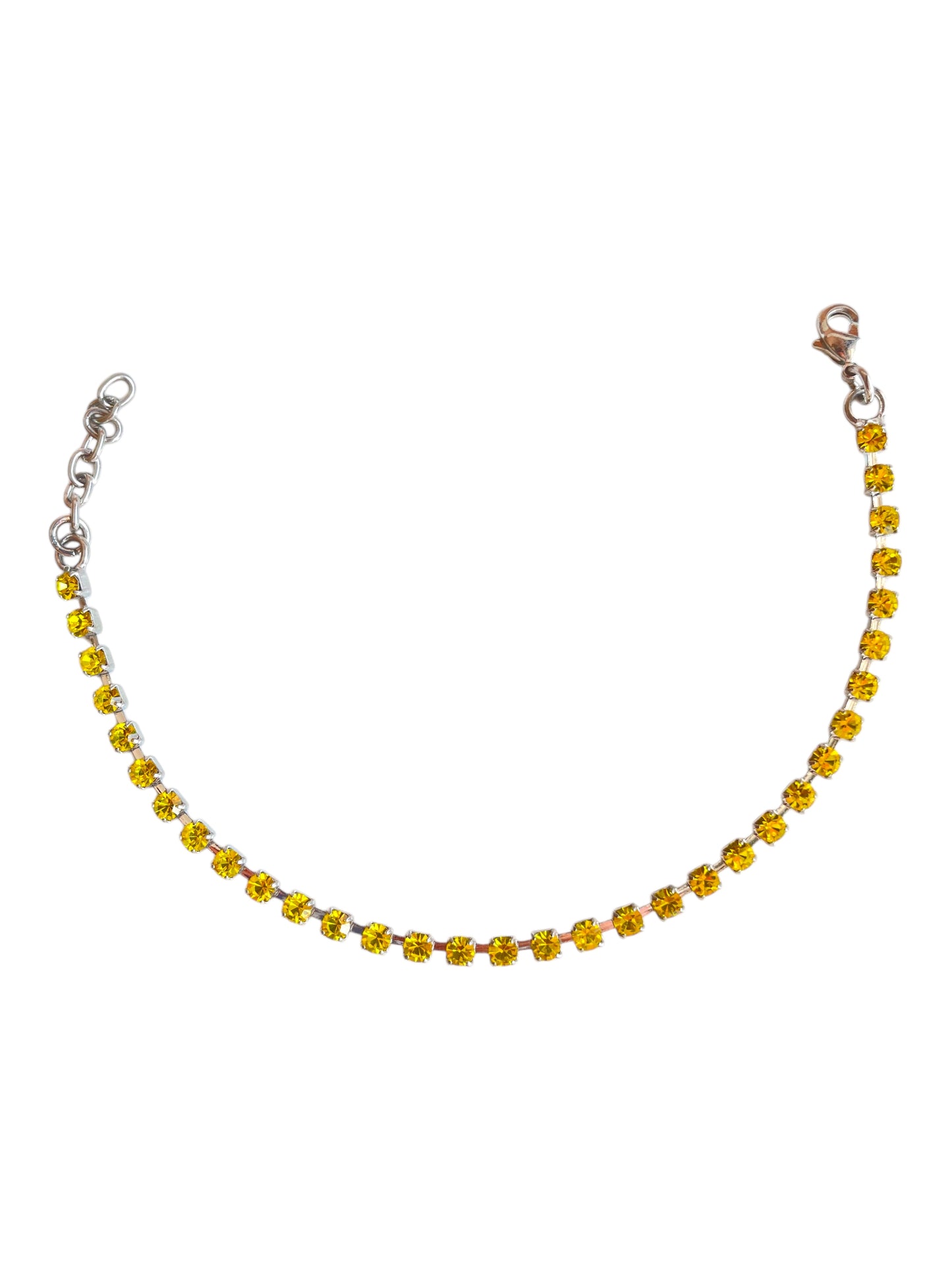Bracciale Tennis Citrine