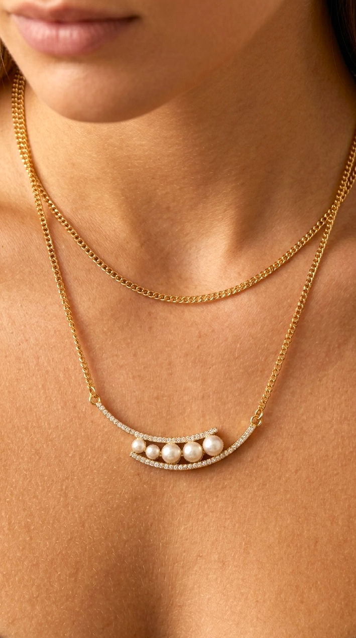 Collana Pearl Arc