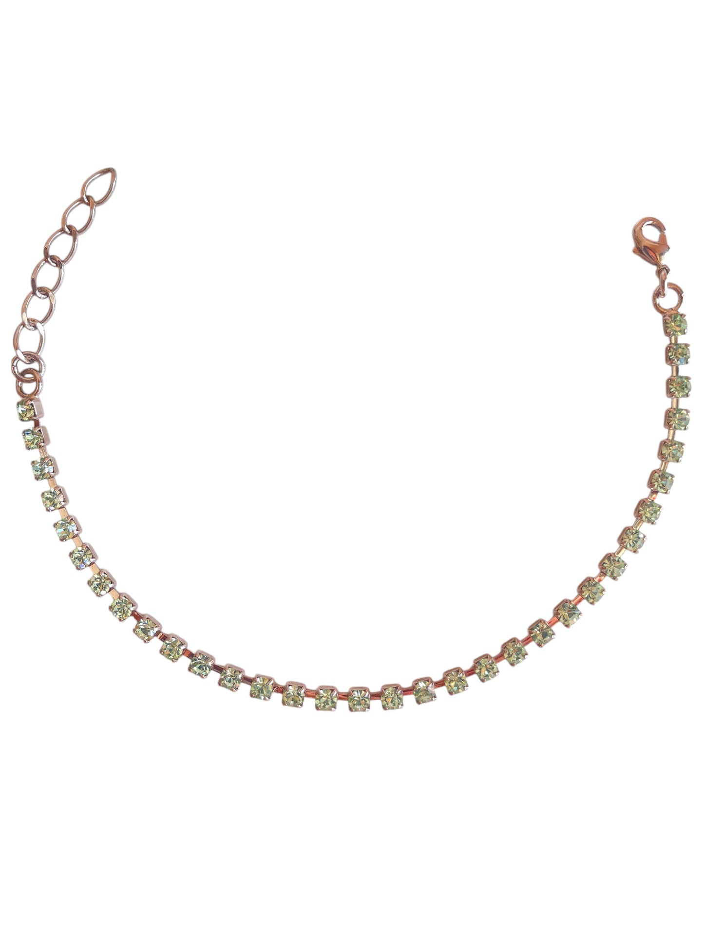 Bracciale Tennis Peridot