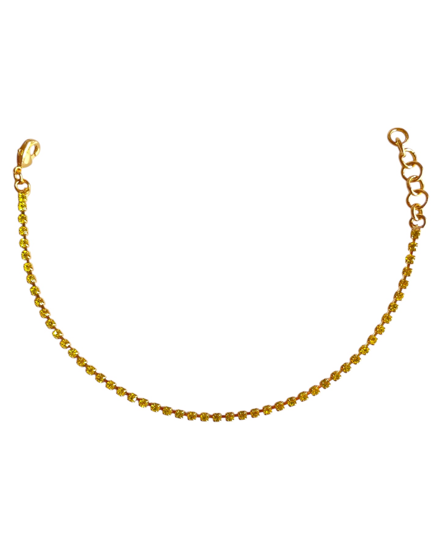 Bracciale Tennis Medium Citrine