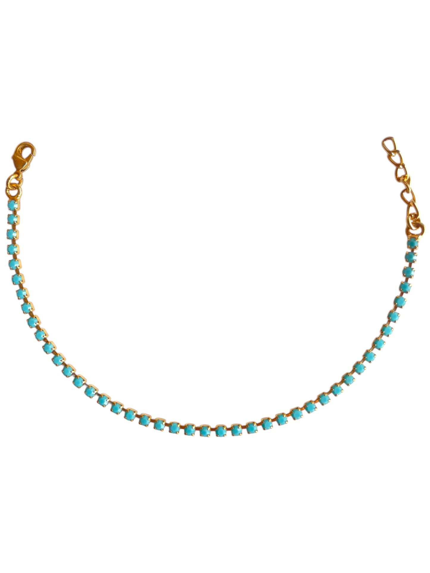 Bracciale Tennis Medium Turchese