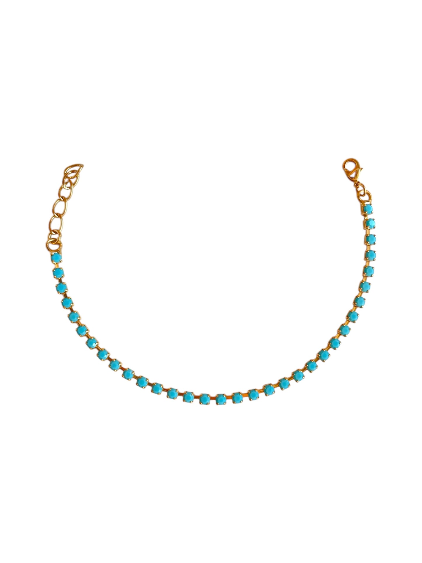 Bracciale Tennis Turchese
