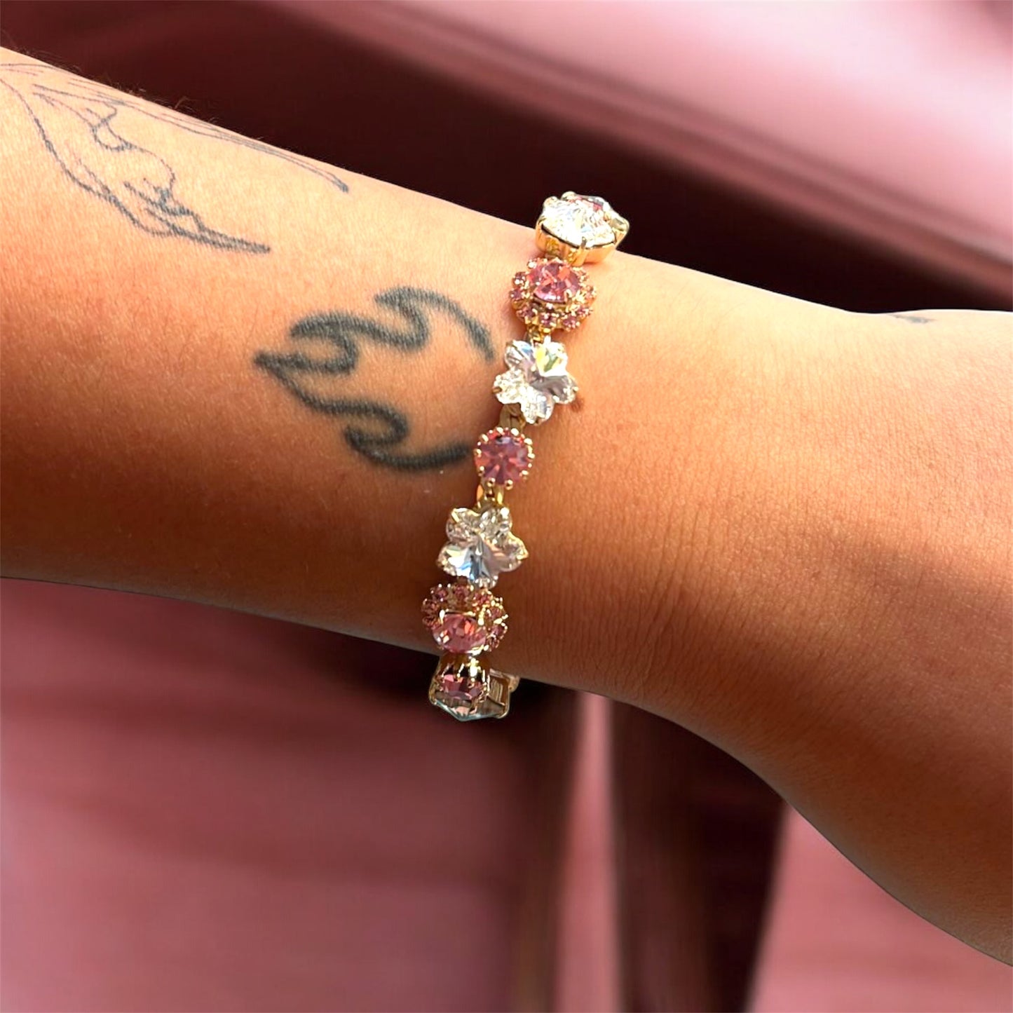 Tiffany Gold Flower Bracelet