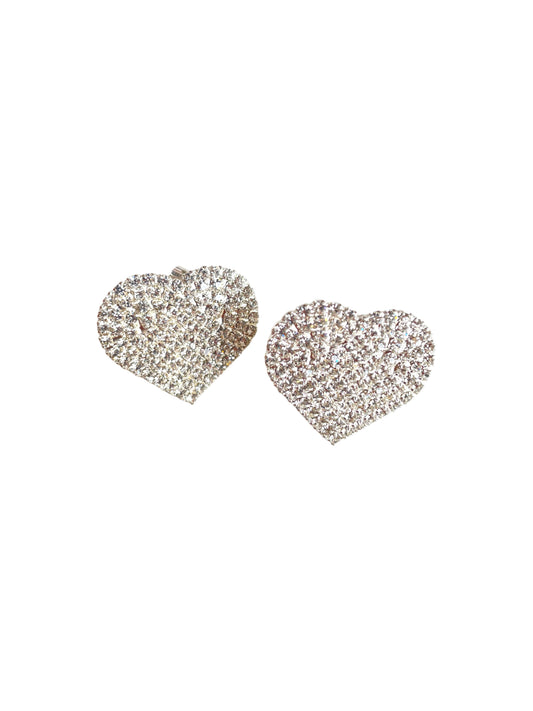 Love Silver Earrings