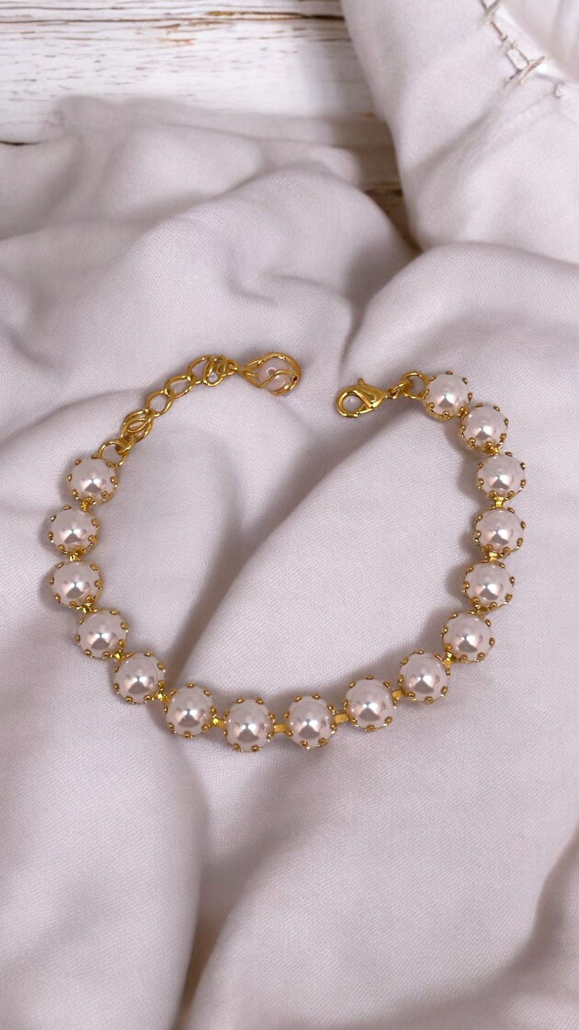 Bracciale Perle Oro